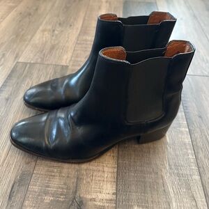 Frye Dara Chelsea Boots Women's Black Leather Size 8m